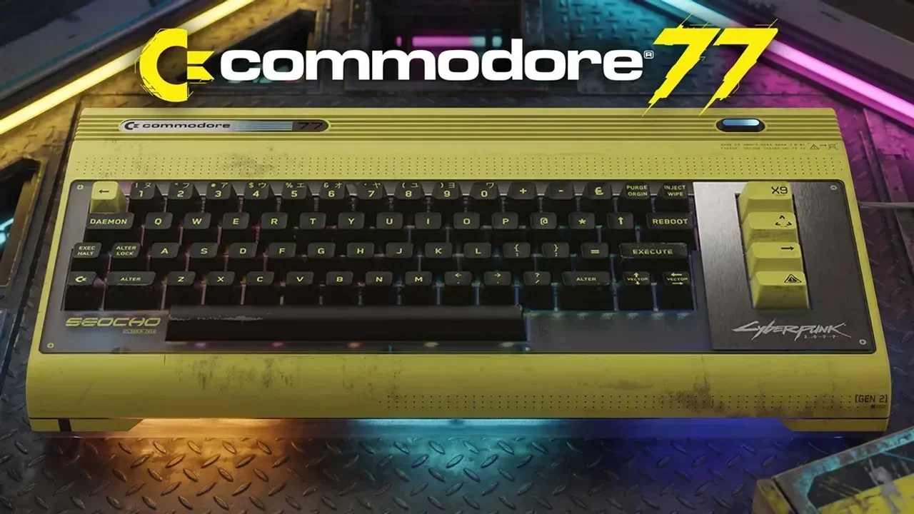 Commodore 77: Cyberpunk 2077 Temalı Commodore Sürümü Duyuruldu